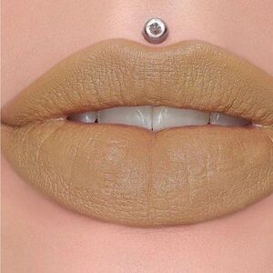 EXTENDING THE OLIVE BRANCH
Matte Lipstick in Warm Tan